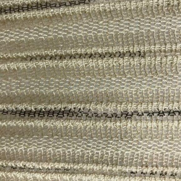 Nie + Zoe Large Khaki Cardigan Sweater Fringe Bohemian Style - Picture 8 of 10